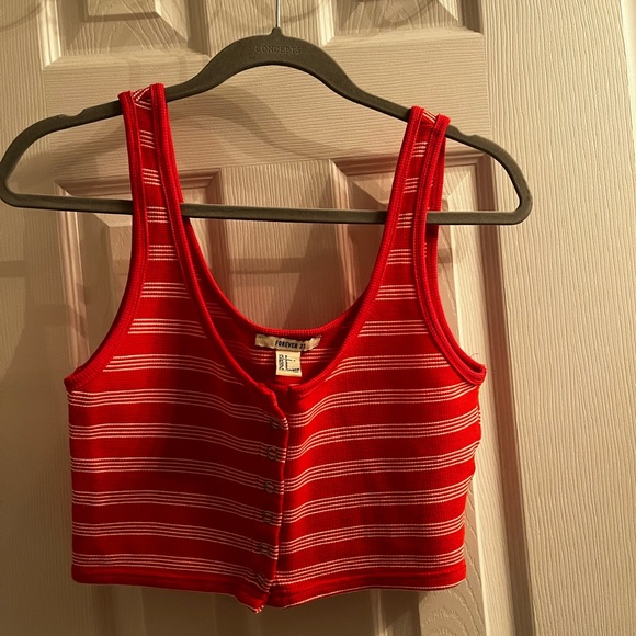 Red and cropped Forever 21 tank top💗 - Picture 2 of 5